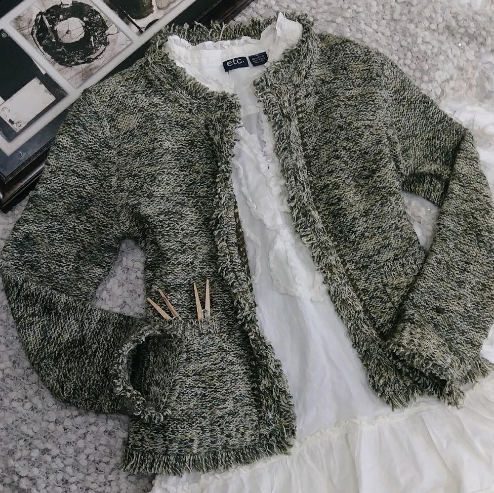 Anthro "Angel of the North" Sweater!